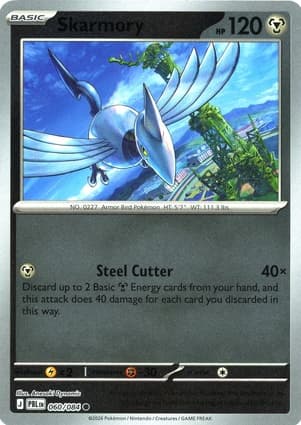 Skarmory, catalogue front