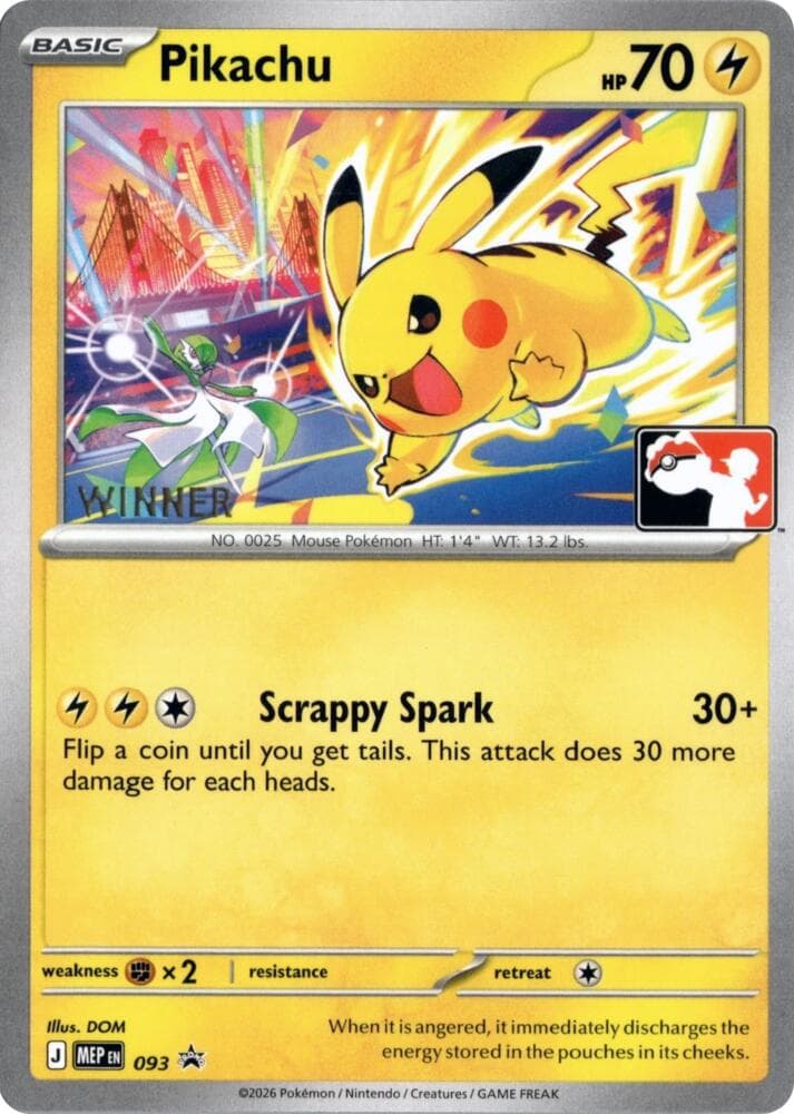 Pikachu, catalogue front
