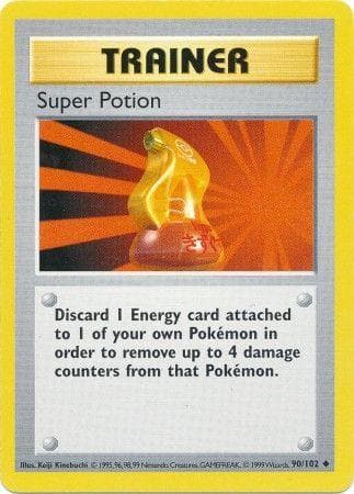 Super Potion, catalogue front