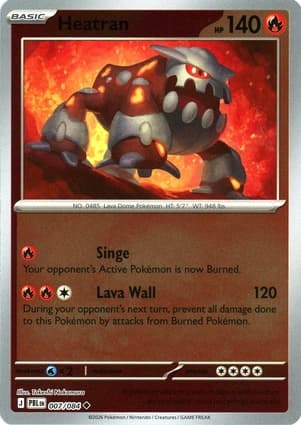 Heatran, catalogue front