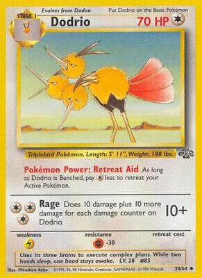 Dodrio, catalogue front