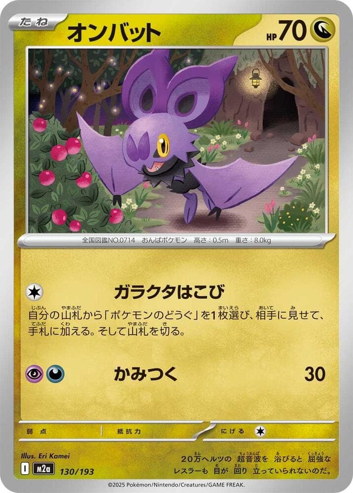 Noibat, catalogue front