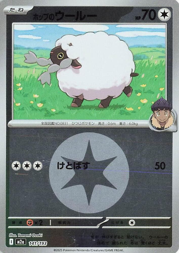 Hops Wooloo Energy Symbol Pattern Holofoil, catalogue front