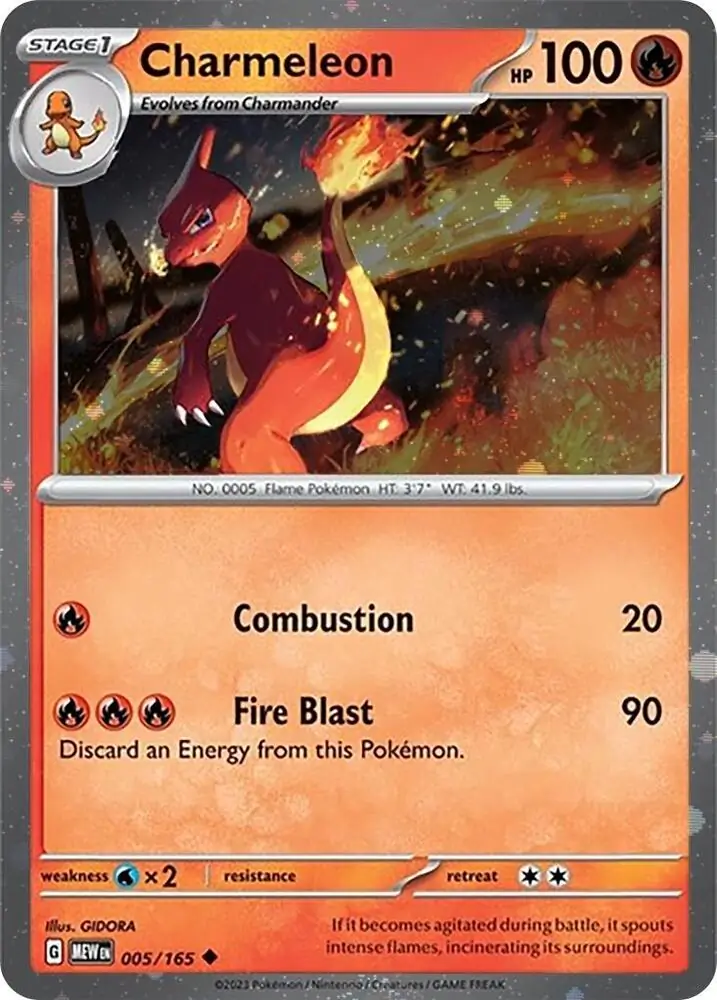 Charmeleon, catalogue front