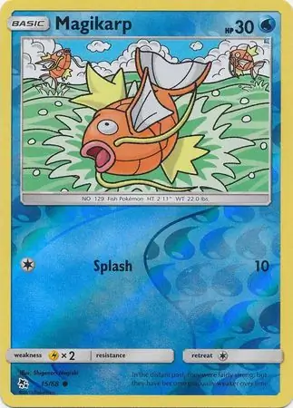Magikarp, catalogue front