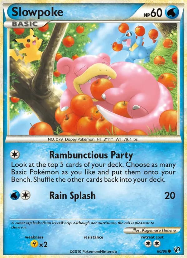 Slowpoke, catalogue front