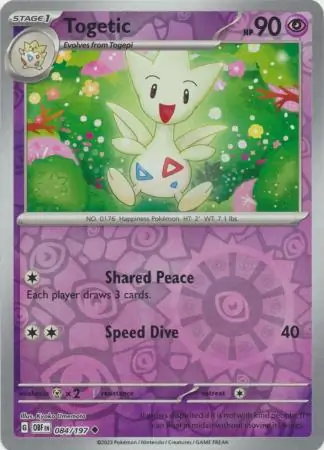 Togetic, catalogue front