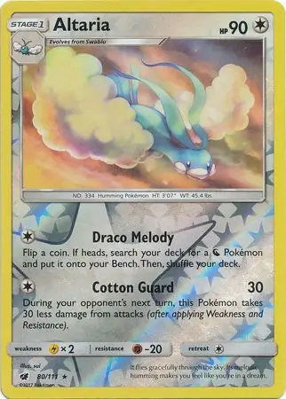 Altaria, catalogue front