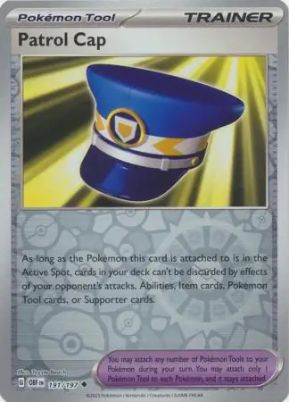 Patrol Cap, catalogue front