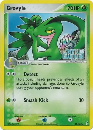 Grovyle, catalogue front