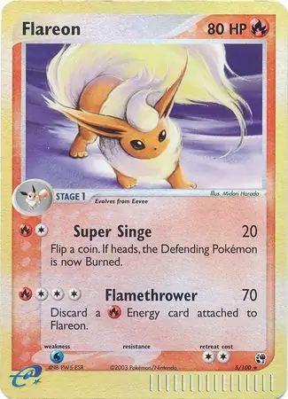 Flareon, catalogue front