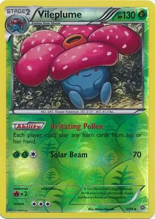 Vileplume, catalogue front
