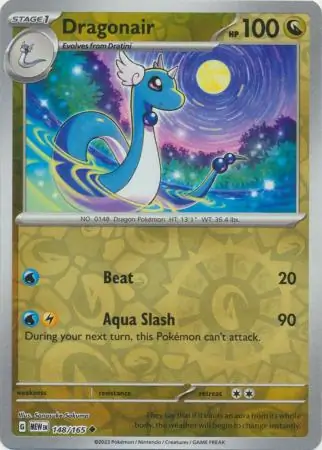 Dragonair, catalogue front