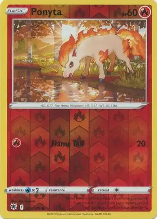 Ponyta, catalogue front