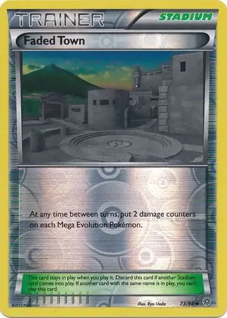 Faded Town, catalogue front