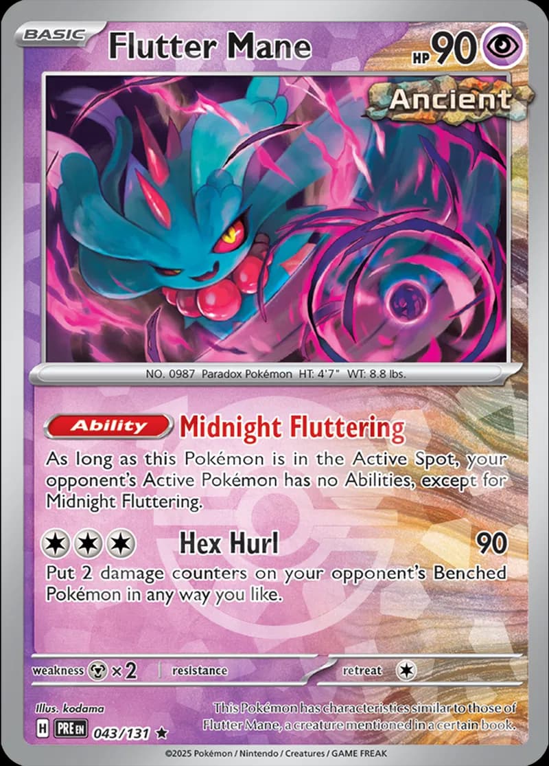Flutter Mane, catalogue front
