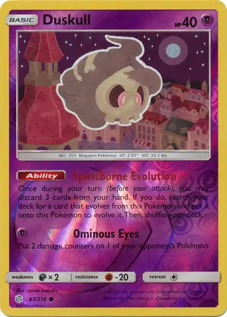 Duskull, catalogue front