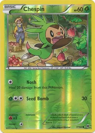 Chespin, catalogue front