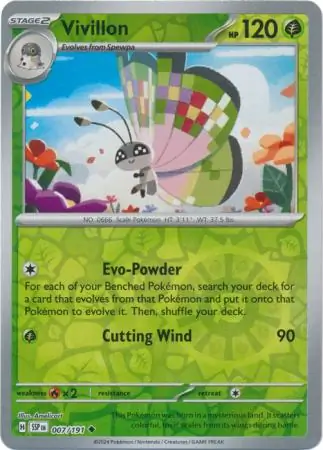 Vivillon, catalogue front