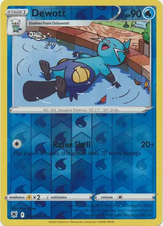 Dewott, catalogue front