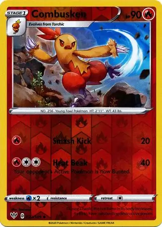 Combusken, catalogue front