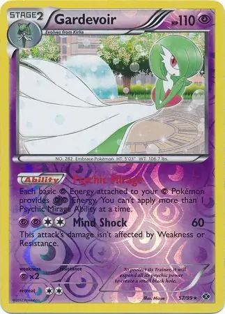 Gardevoir, catalogue front
