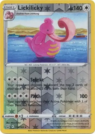Lickilicky, catalogue front