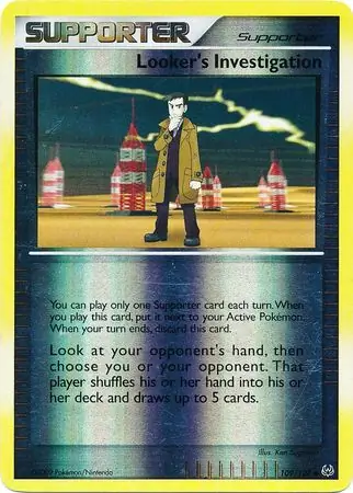 Looker's Investigation, catalogue front