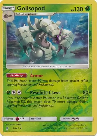 Golisopod, catalogue front