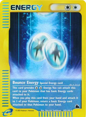 Bounce Energy, catalogue front