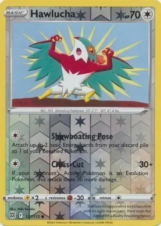 Hawlucha, catalogue front