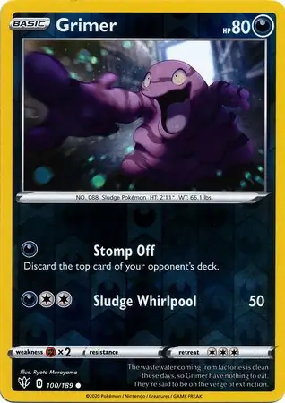 Grimer, catalogue front