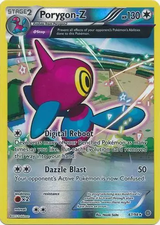 Porygon-Z, catalogue front