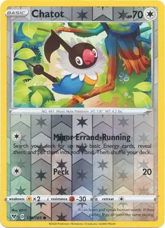 Chatot, catalogue front