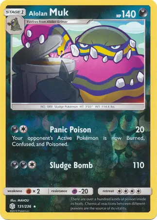 Alolan Muk, catalogue front