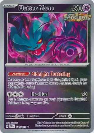 Flutter Mane, catalogue front