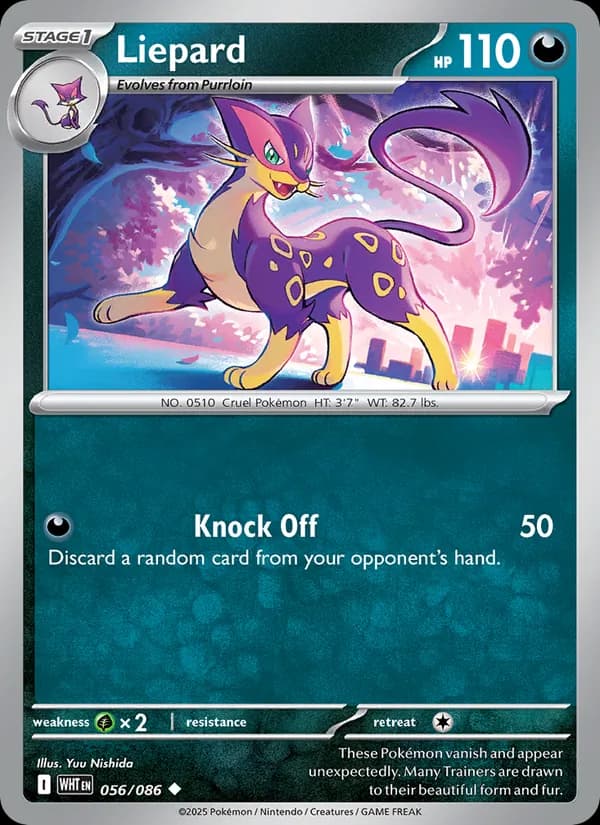 Liepard, catalogue front