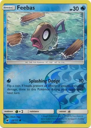 Feebas, catalogue front