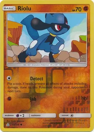 Riolu, catalogue front