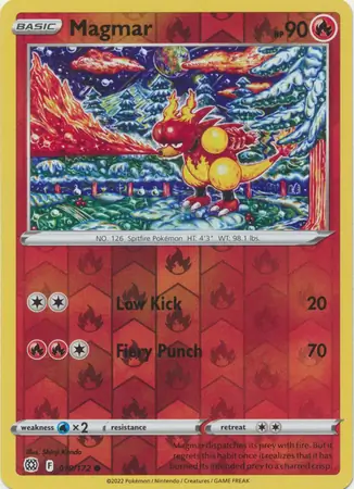 Magmar, catalogue front