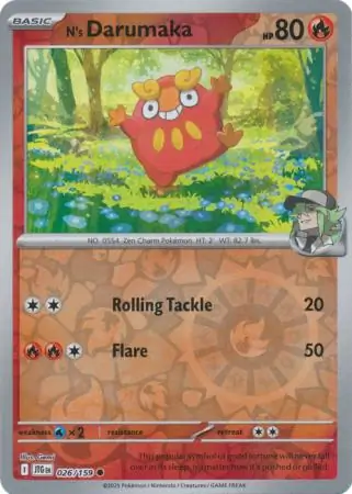 N's Darumaka, catalogue front