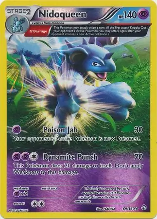 Nidoqueen, catalogue front