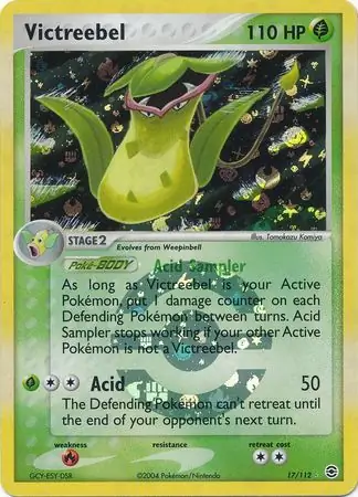 Victreebel, catalogue front