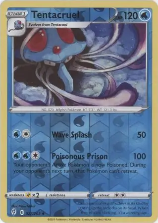 Tentacruel, catalogue front