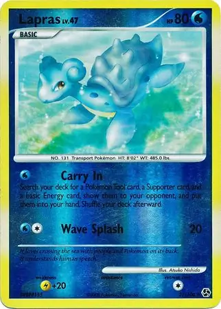 Lapras, catalogue front