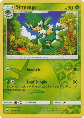 Simisage, catalogue front
