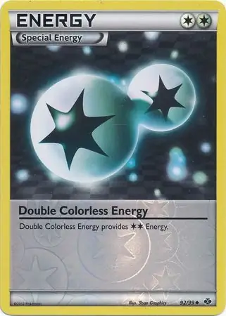Double Colorless Energy, catalogue front