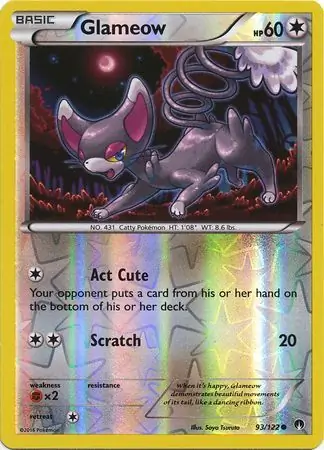 Glameow, catalogue front