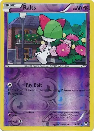 Ralts, catalogue front