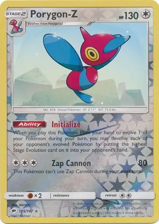 Porygon-Z, catalogue front